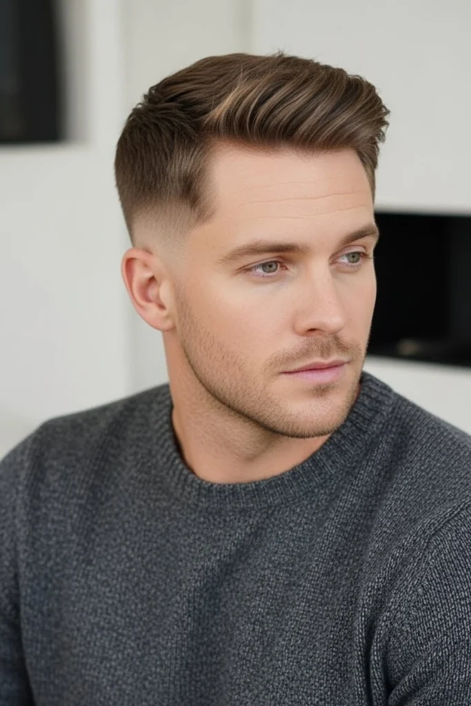 The Scissor-Over-Comb Fade