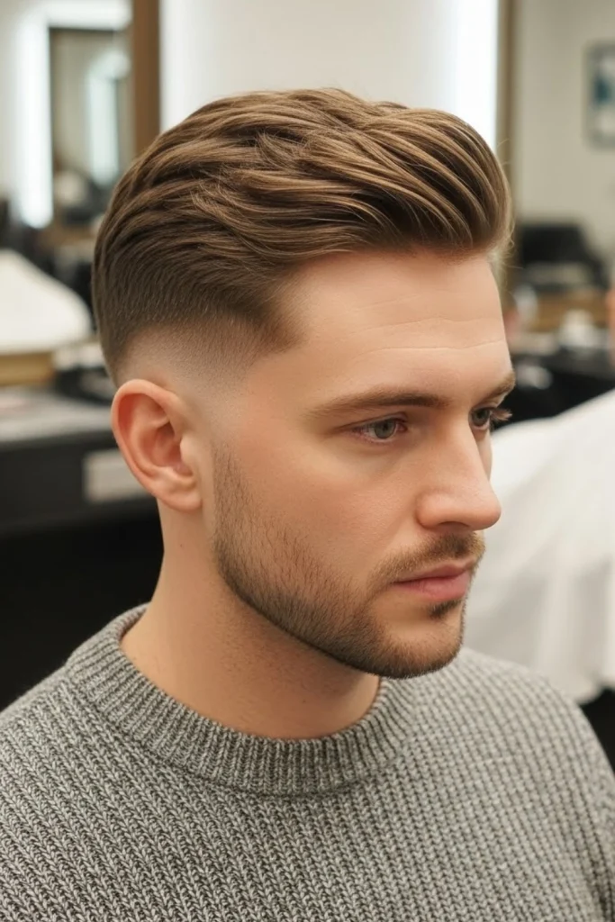 The Scissor-Over-Comb Fade
