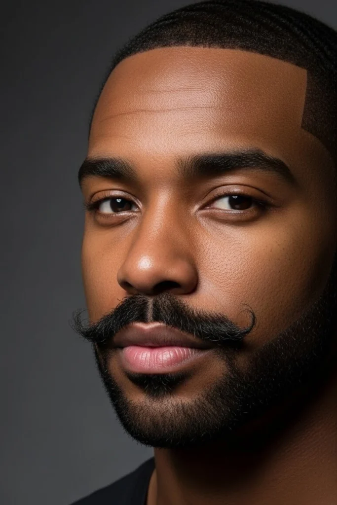 The Sharp Goatee + Mustache