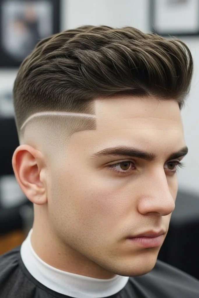 The Textured Crop with Temp Fade
