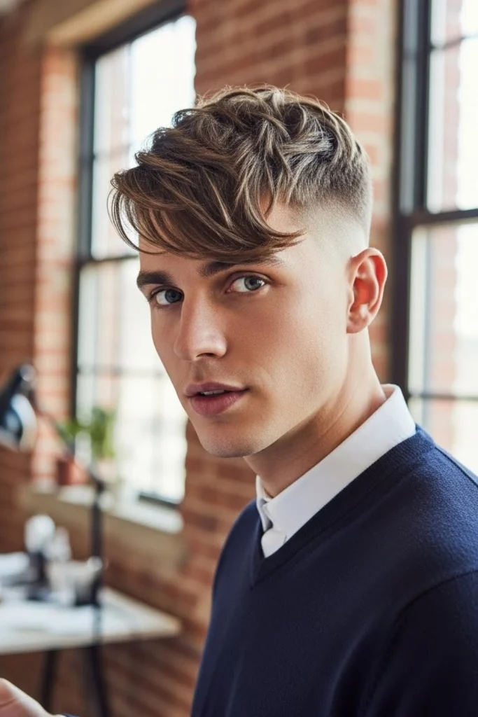 The Textured Fringe with High Fade
