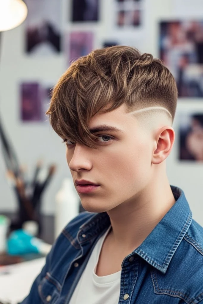 The Textured Fringe with High Fade