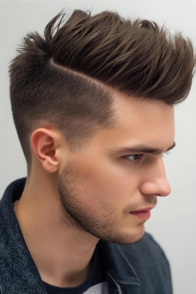The Textured Piece-Y Faux Hawk - faux hawk styles