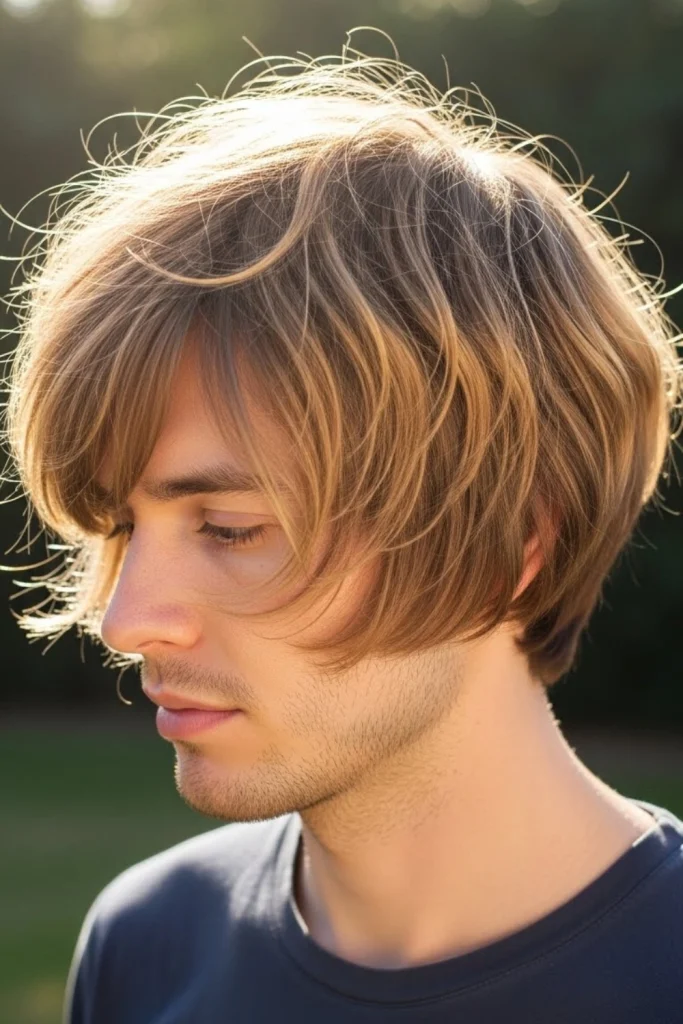 The Tousled Shaggy Bob