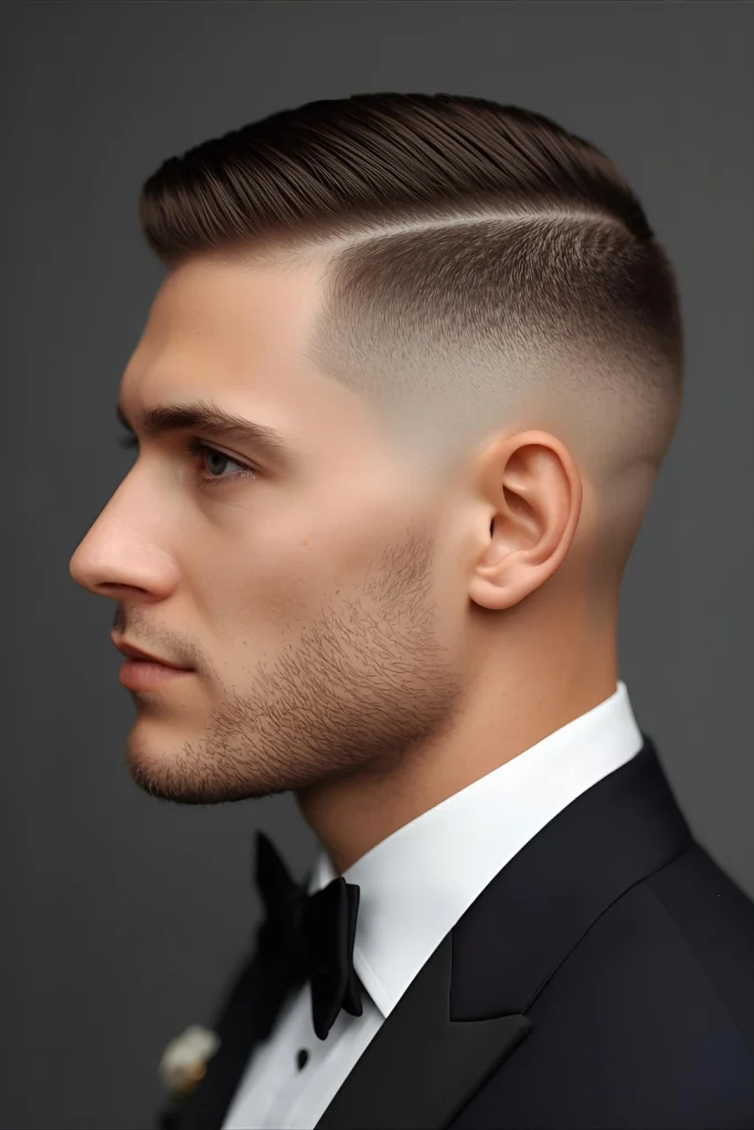 The Tuxedo Drop Fade - drop fade styles