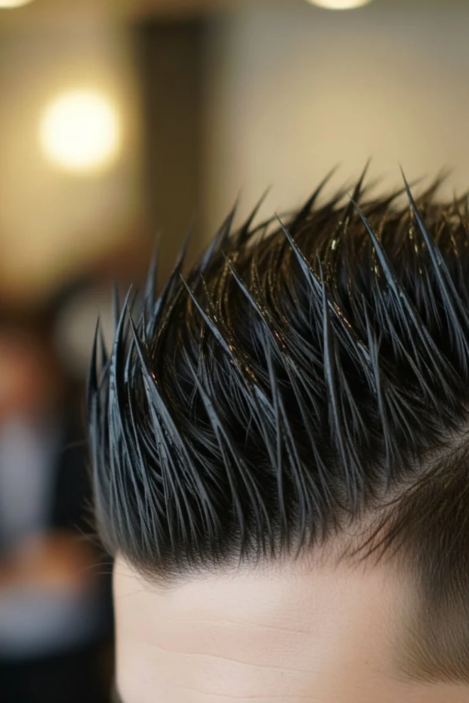 The Wet-Look Spiked Definition