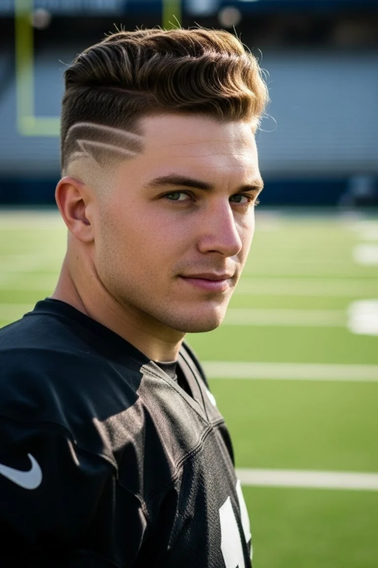 Unique Football Player Hair Cuts for Men