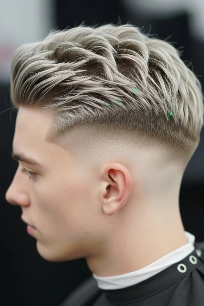 The Textured Crop with Frosted Tips
