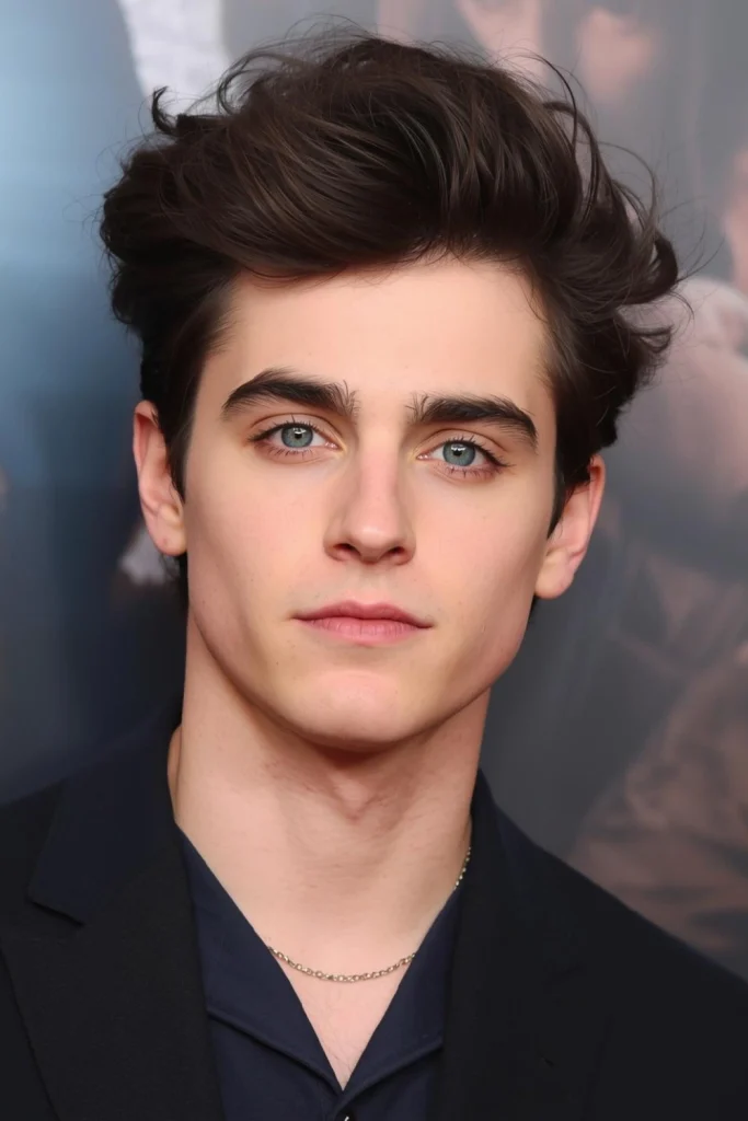  The Timothée Chalamet Textured Quiff