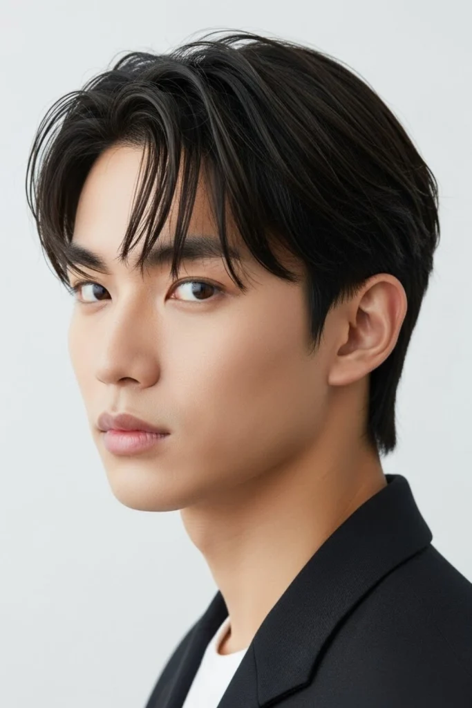 Asian-Inspired Soft Mullet