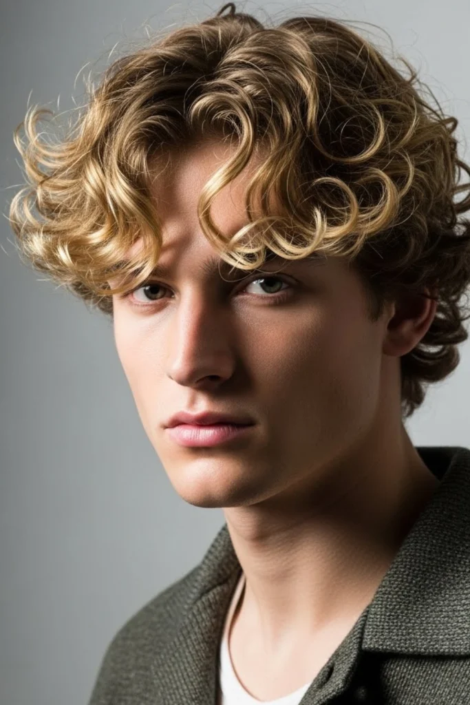 Blonde Curly Top