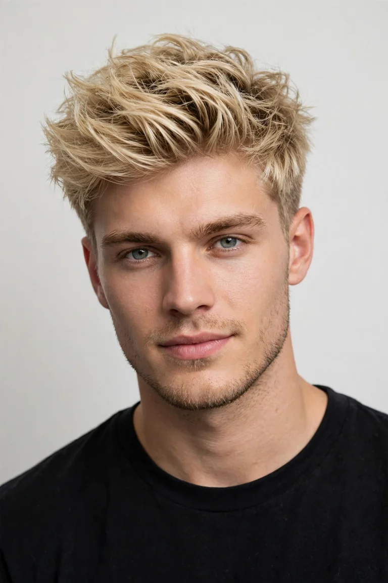 Blonde Hair Styles For Men Get Noticed