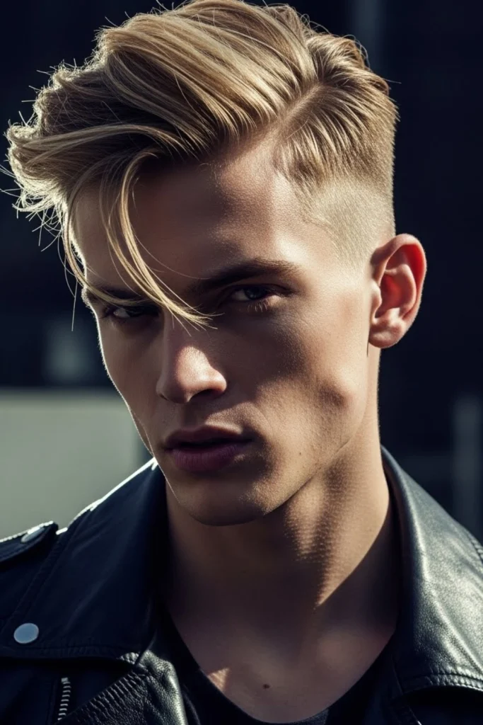 Blonde Undercut