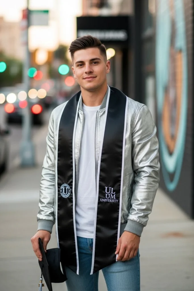 Casual Silver Layered Outfit 