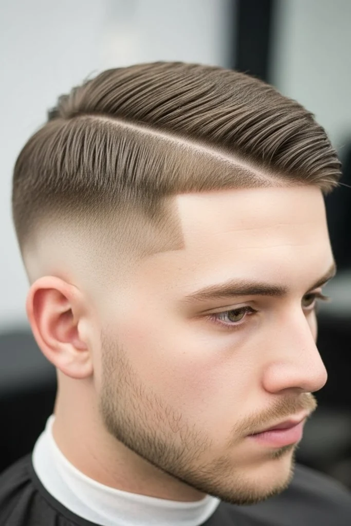 Classic Low Taper Fade with Short Top
