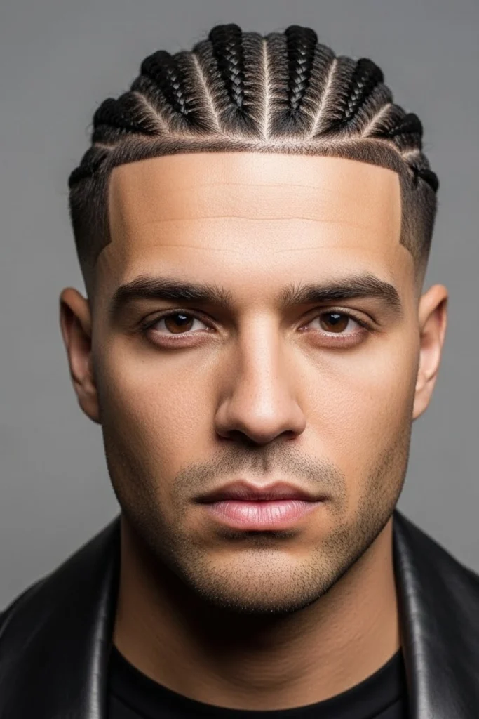 Classic Straight Back Cornrows