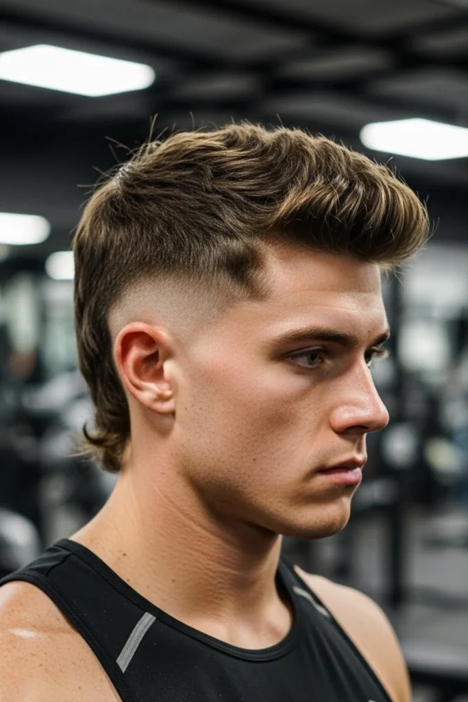 High Fade Mullet