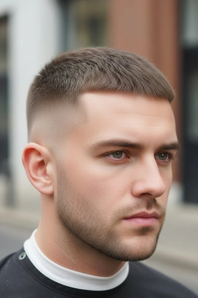 Low Fade Buzz Cut