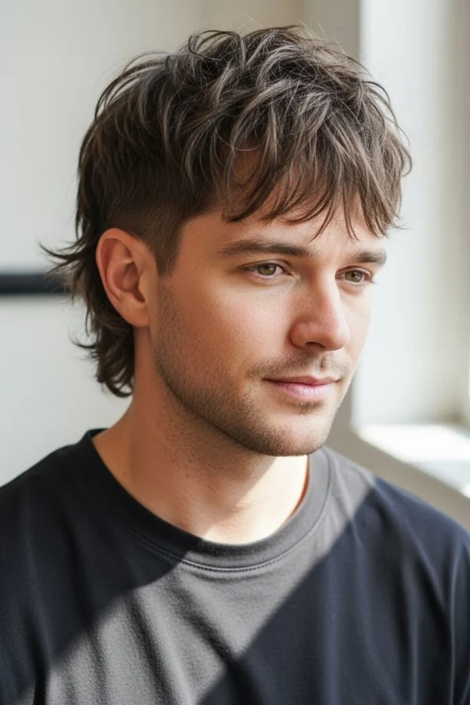 Messy Modern Mullet