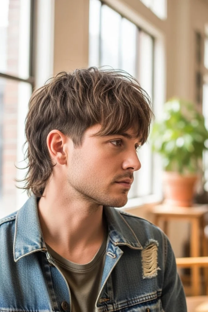 Modern Shaggy Mullet
