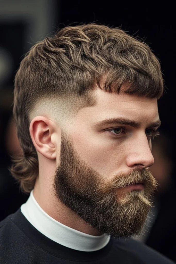 Mullet With Beard Blend
