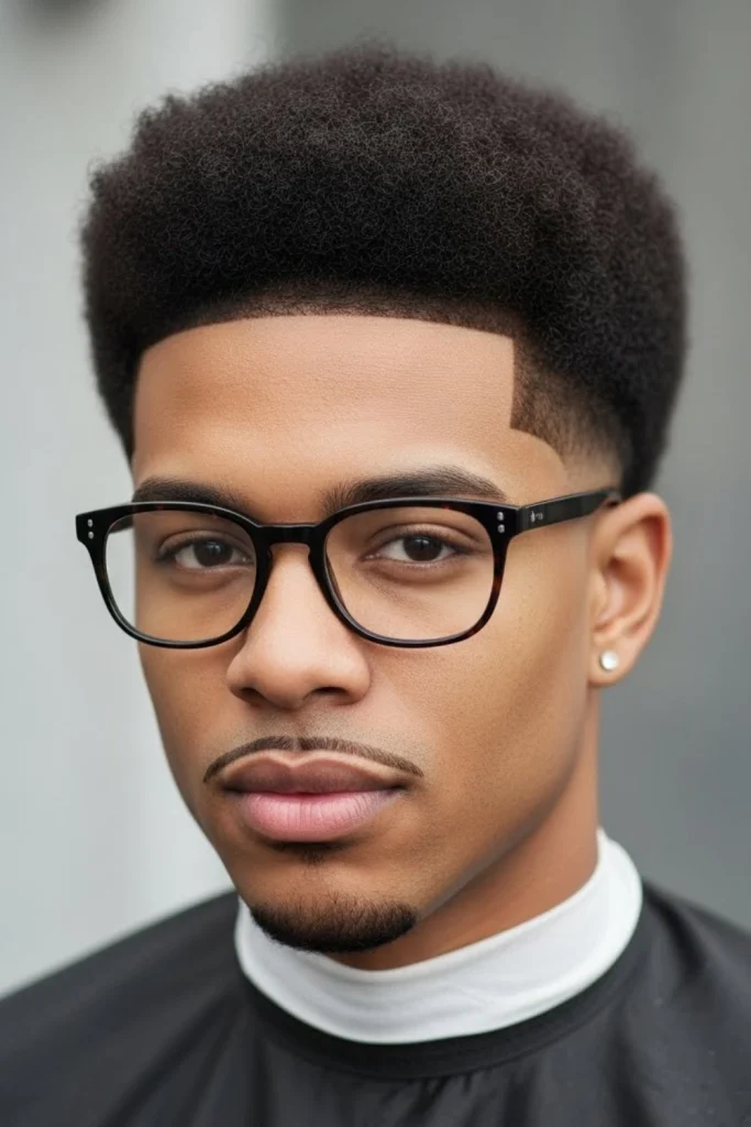 Short Afro Taper