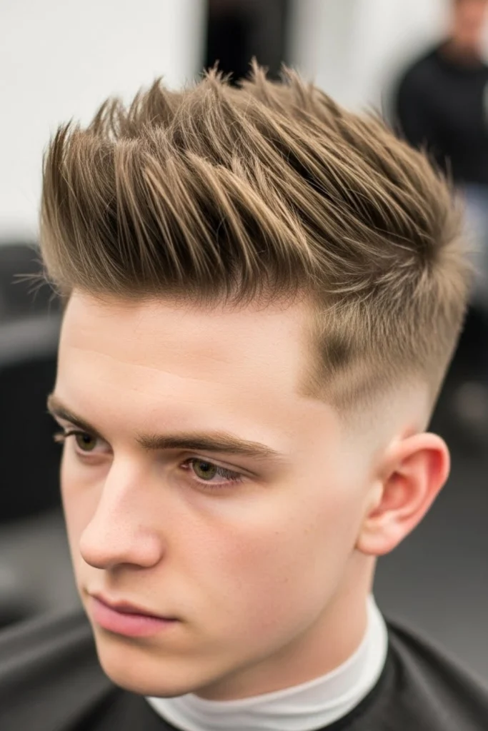 Short Spiky Texture Cut