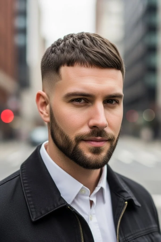 Tapered Buzz with Line‑Up