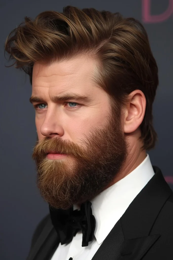 The Chris Hemsworth Rugged Textured Quiff
