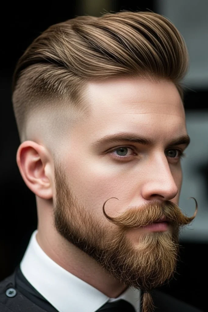 The Van Dyke Beard with Disconnected Fade
