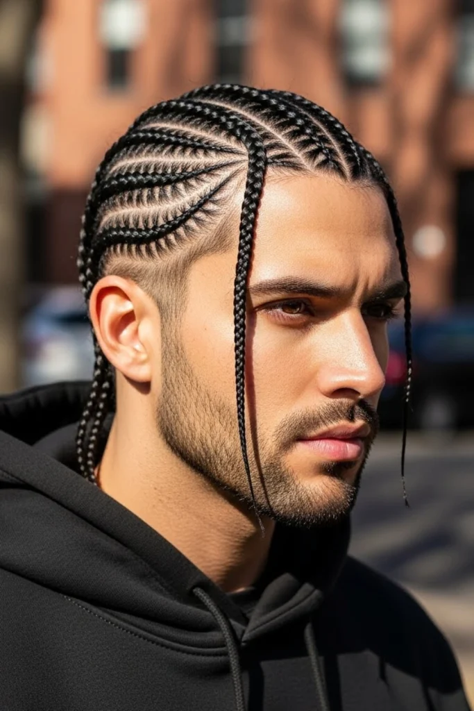 Thin Micro Cornrows