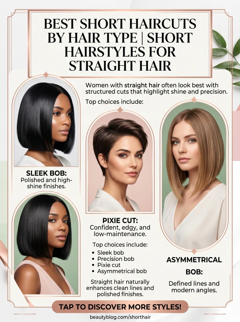 Best Short Haircuts by Hair Type