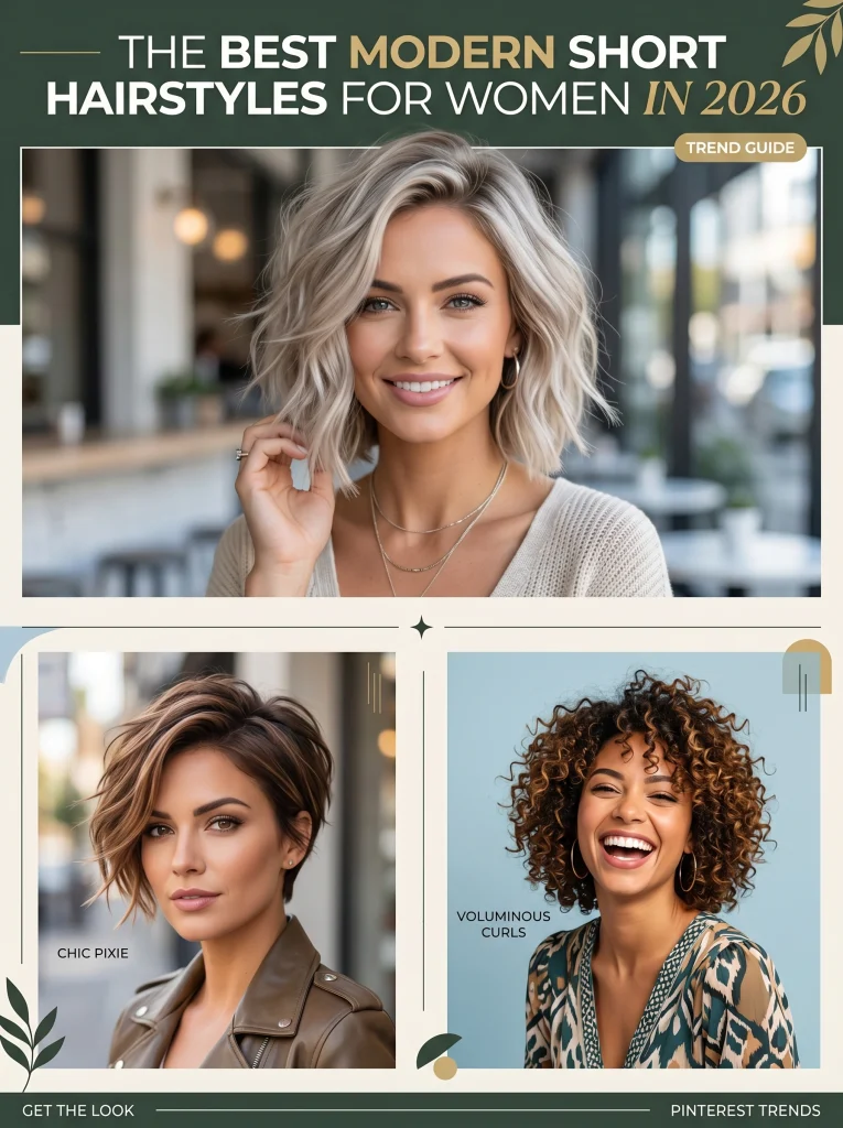 The Best Modern Short Hairstyles for Women 
