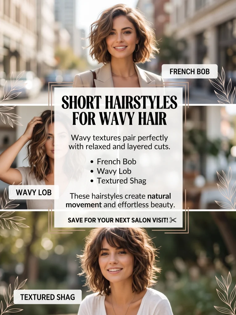 Short Hairstyles for Wavy Hair