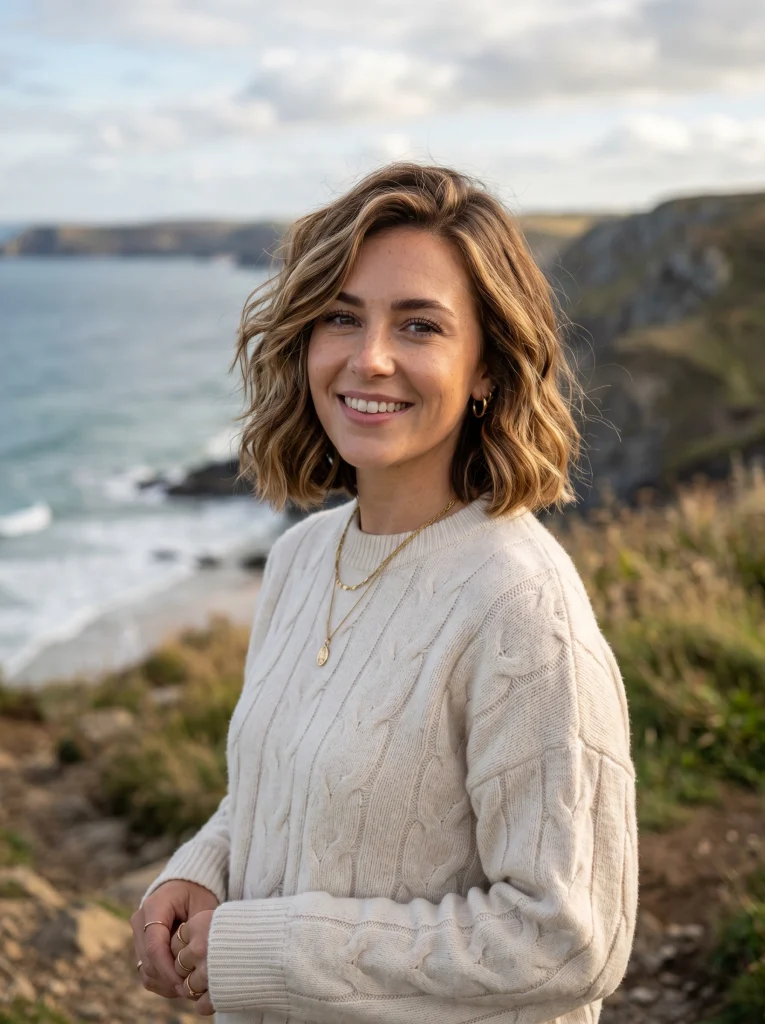 Bixie cut women — wavy bob, longer bixie bob variation 2026