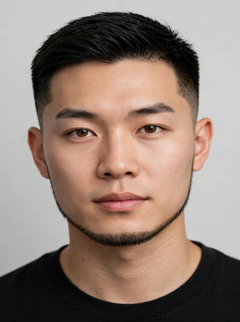 Defined Chin Strap