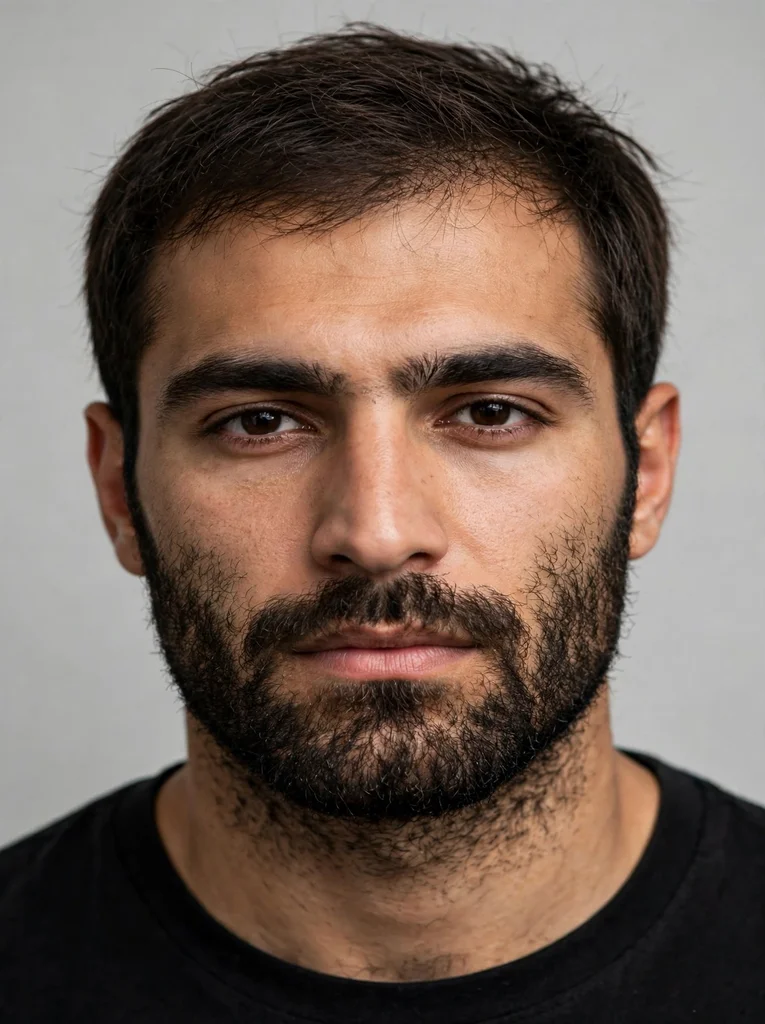 Heavy Stubble Beard