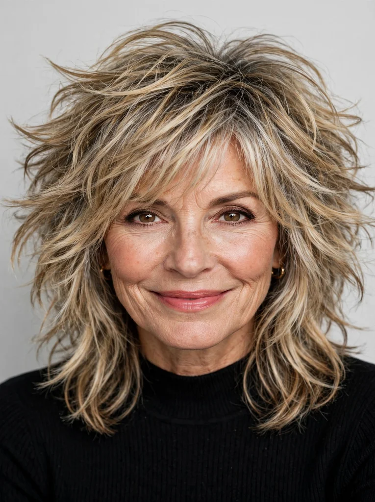 Shaggy Layered Cut