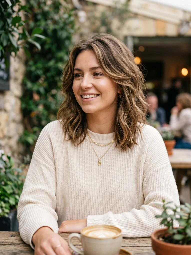 Textured Collarbone Cut