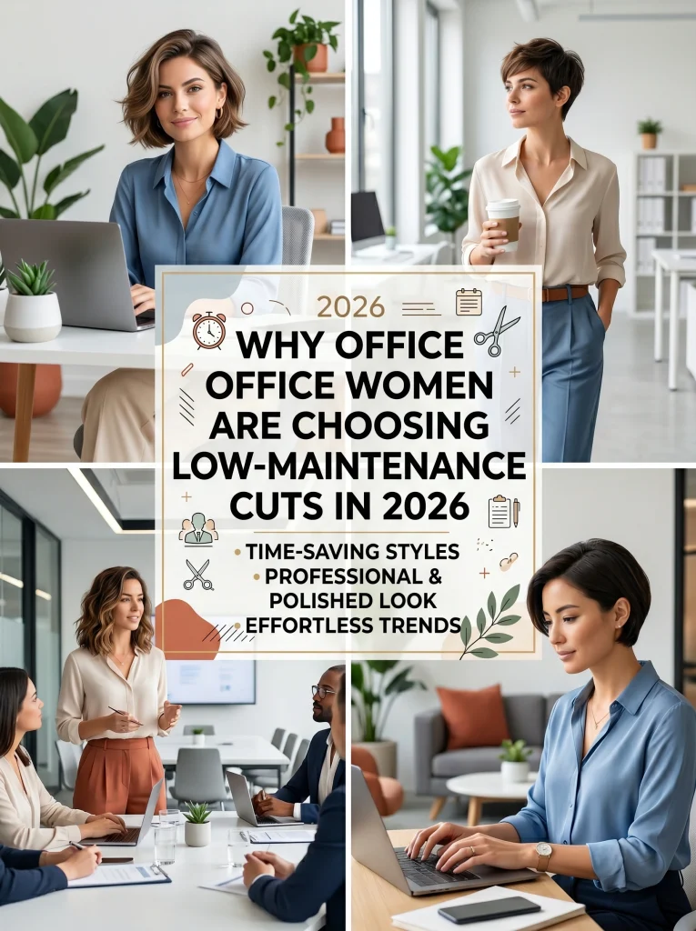 Why Office Women Are Choosing Low-Maintenance Cuts in 2026