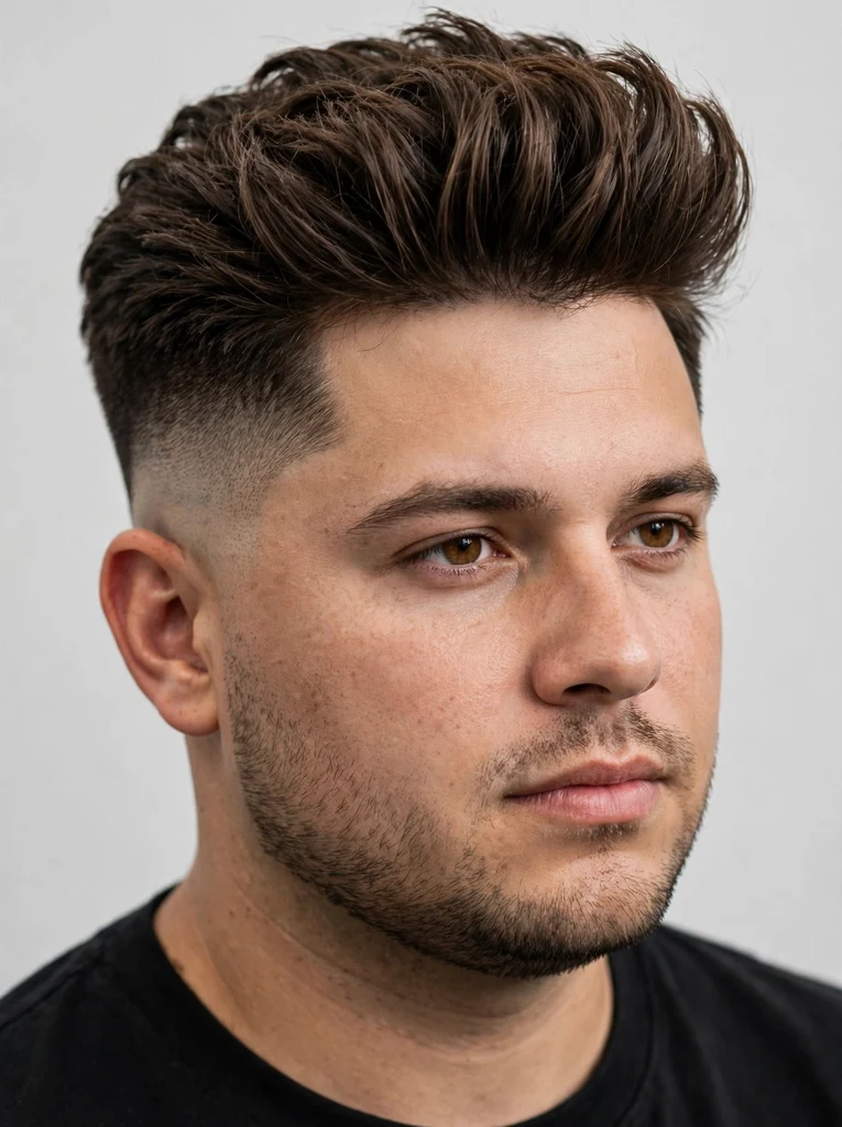 Low fade haircut ideas for round faces — FAQs