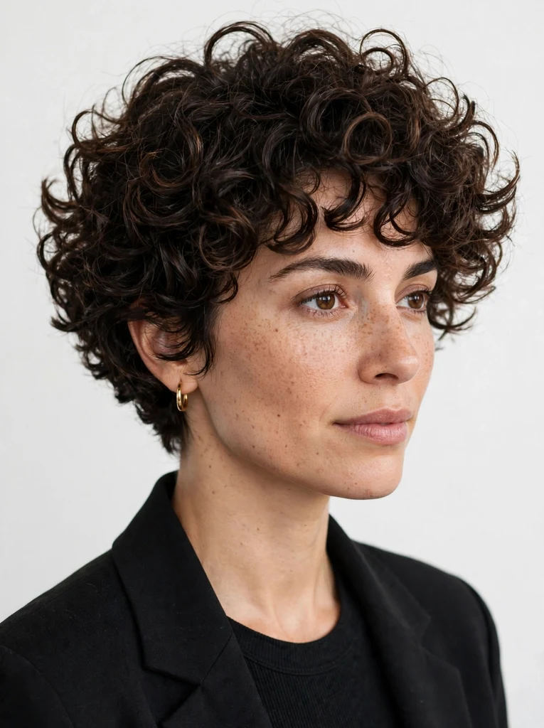 Why short curly hairstyles are trending this summer