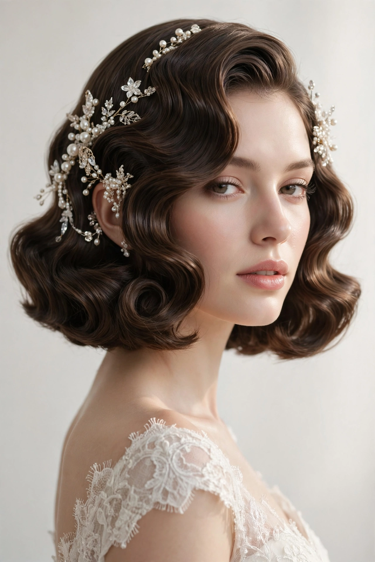 Baroque bob - bridal variation 2026