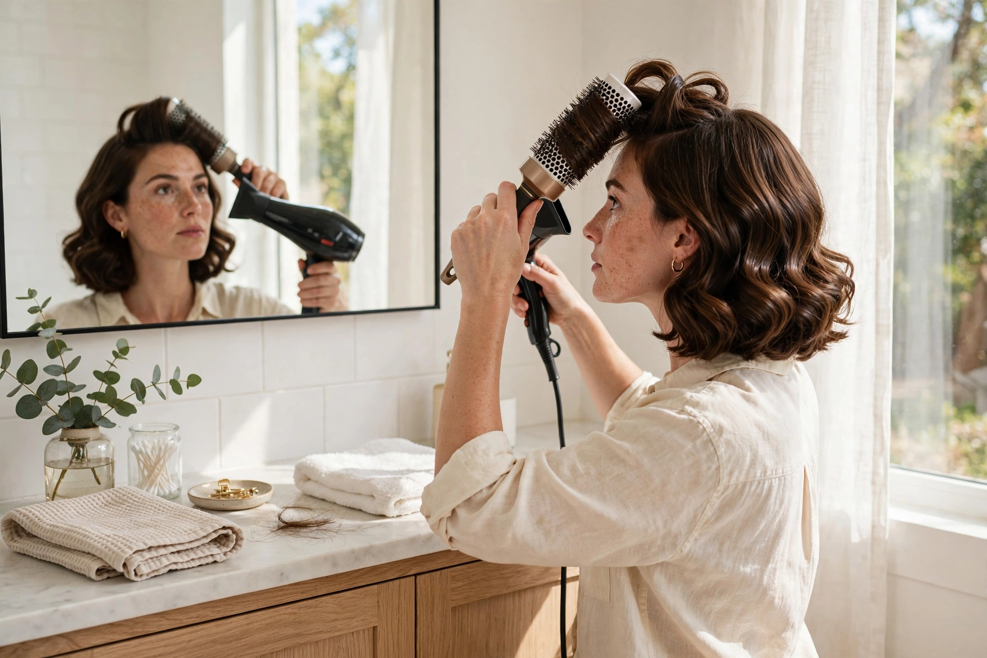 Styling baroque bob at home 2026