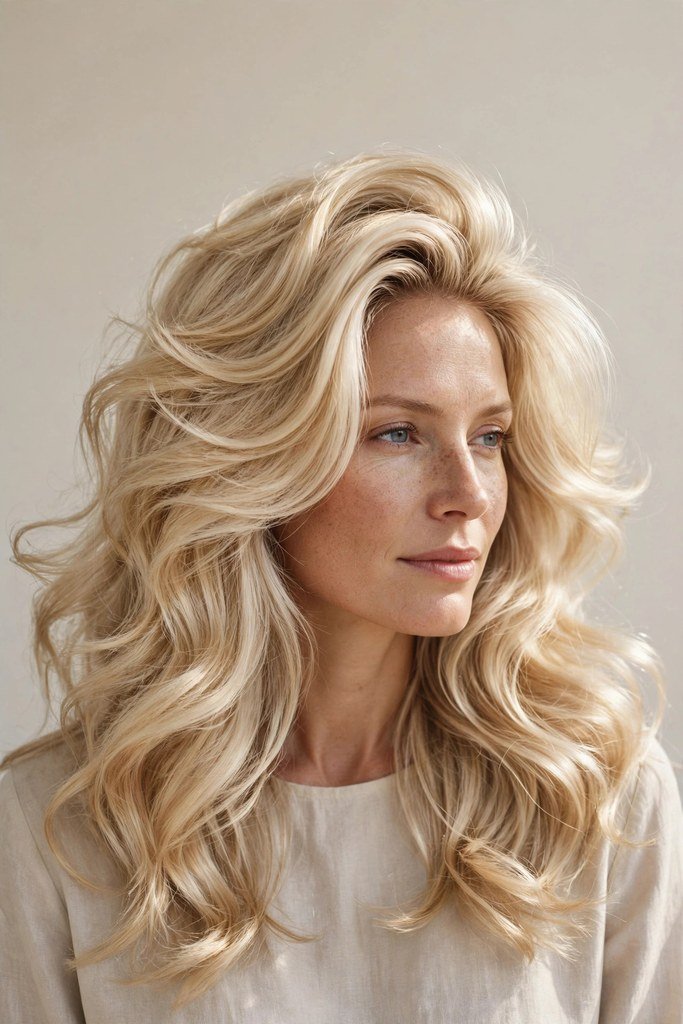 Champagne Blonde Elegance