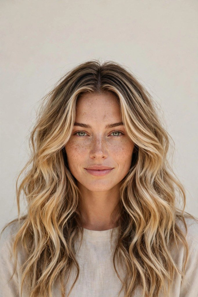 Sun-Kissed Blonde Balayage
