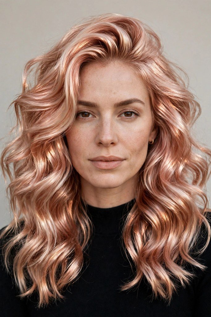 Bold Rose Gold Blonde