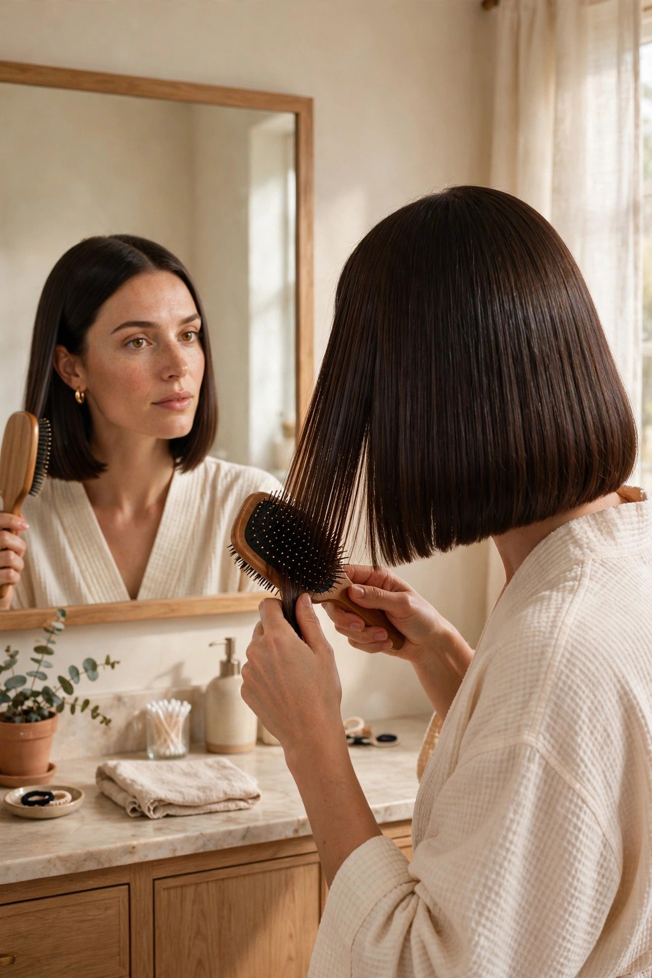 Maintaining a blunt bob