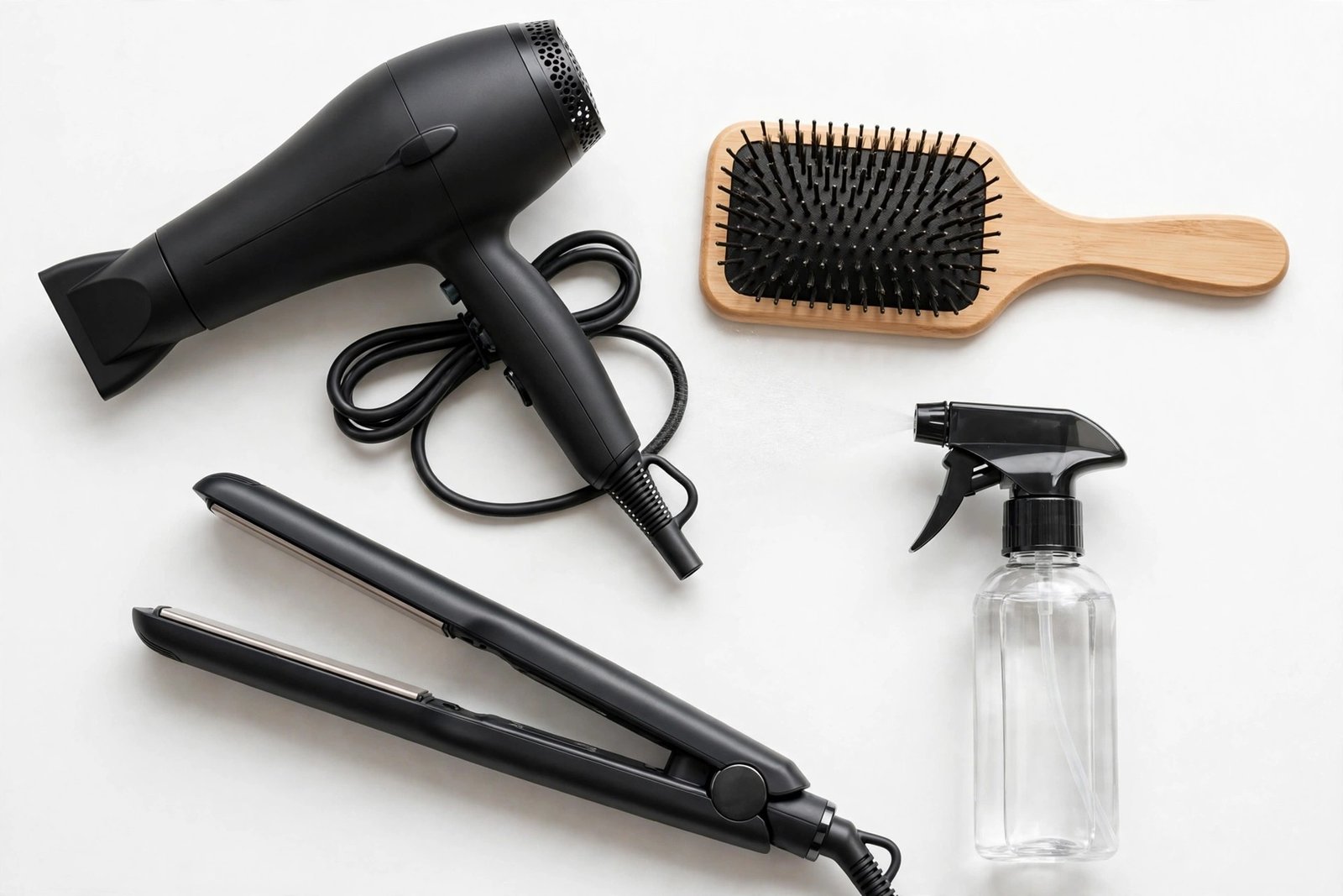 Essential styling tools for blunt bob