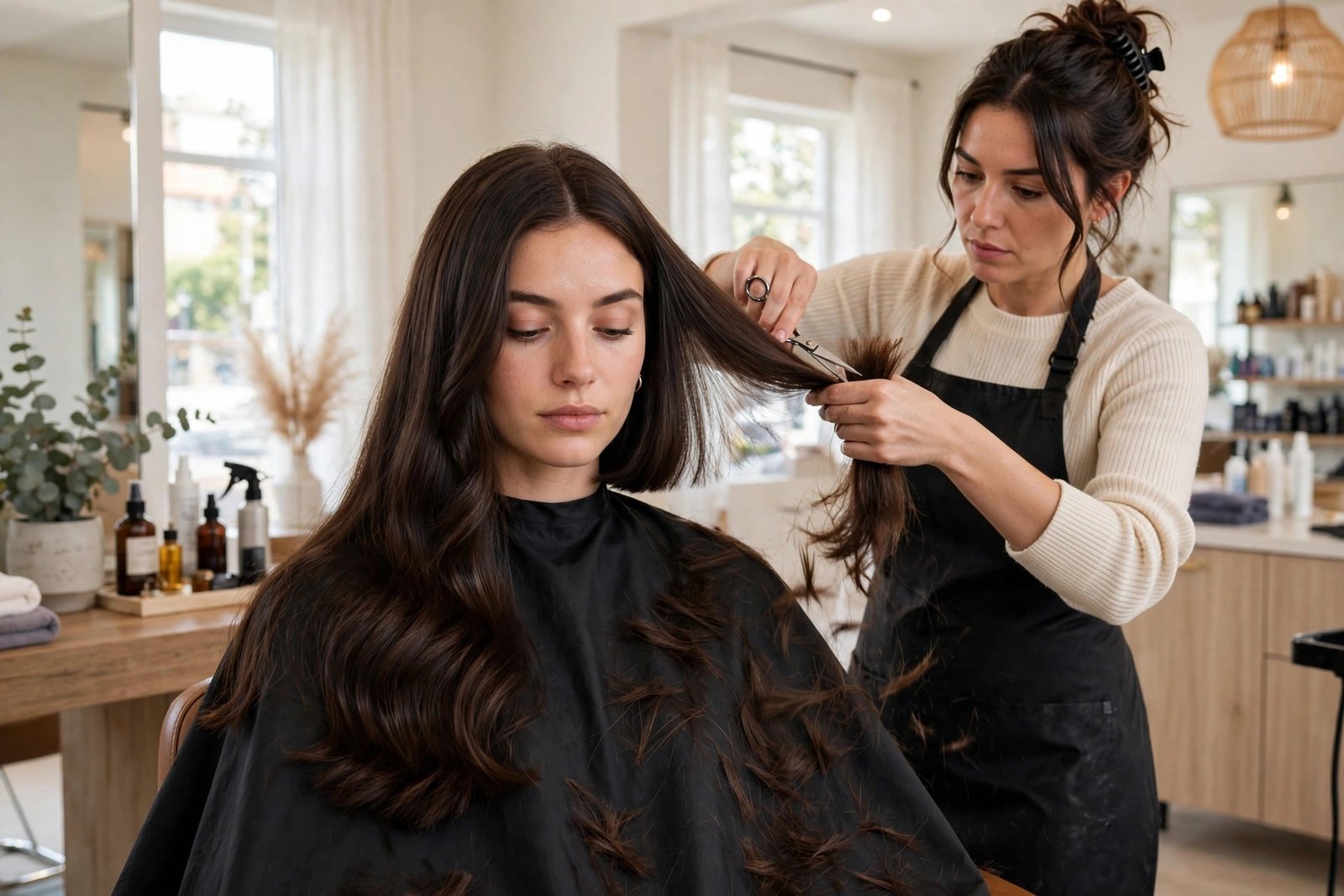 Transitioning to a blunt bob haircut
